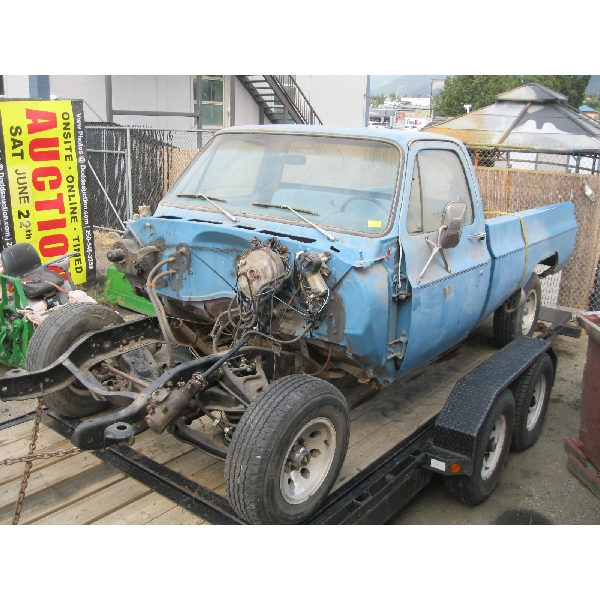 1976 GMC SIERRA PROJECT TRUCK W/PAPERS