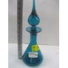 Image 1 : RAINBOW GLASS LIDDED DECANTER