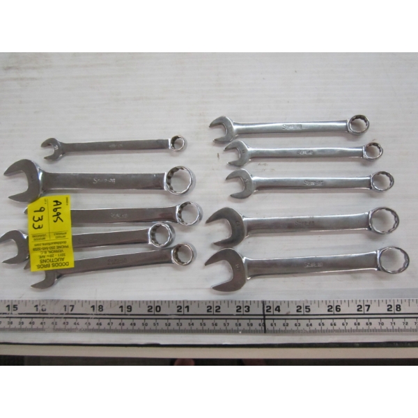 SNAP ON METRIC COMBINATION WRENCHES