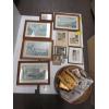 Image 1 : ASST. FRAMED PRINTS, BASKETS, ETC.