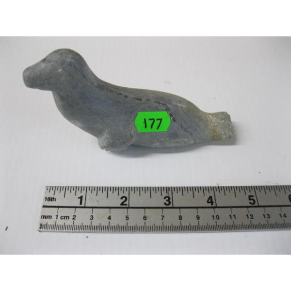 SOAPSTONE CARVING OF SEAL