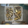 Image 1 : BIN OF MISC. - CARBON BRUSHES, GRINDSTONE, WELDING ACCESS. ETC.