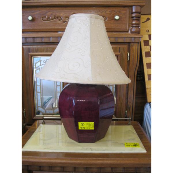 2 CERAMIC BASED LAMPS