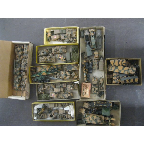 MISC. ARMY TRUCKS, CARS, TANKS, ETC.