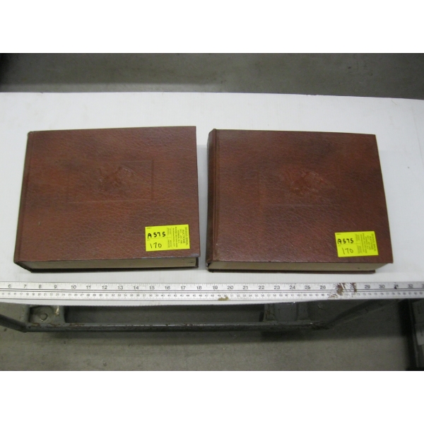 2 BINDERS OF ASST. FIRST DAY COVERS STAMPS