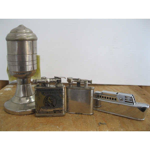 4 COLLECTABLE LIGHTERS
