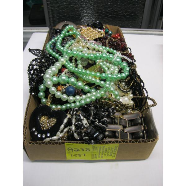 FLAT OF COSTUME JEWELLERY