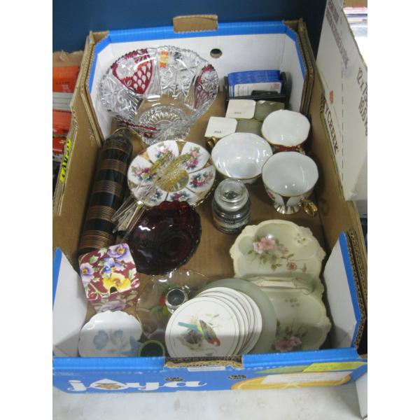 MISC. GLASSWARE, DÉCOR