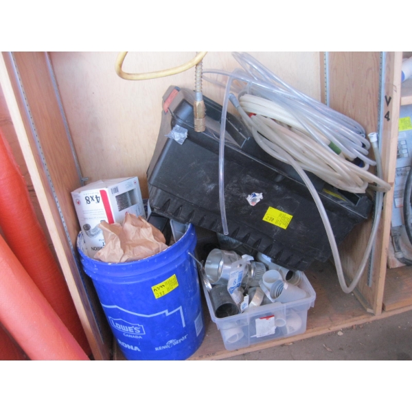 MISC. HOSING, FITTINGS, TOOLBOX, ETC.