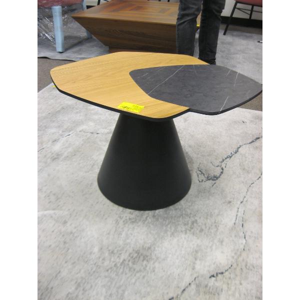 WOOD & ROCK LOOK OCCASIONAL TABLE