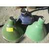 Image 1 : 3 ENAMEL LIGHTSHADES