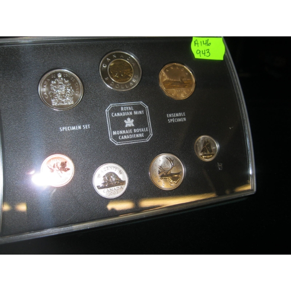 2003 SPECIMEN SET (ROYAL CDN MINT)