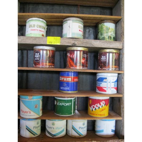TOBACCO TINS