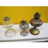 Image 1 : 3 OIL LANTERNS - NO CHIMNEYS