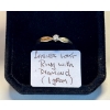 Image 1 : LADIES 10KT RING W/DIAMOND, 1G, SZ 7 3/4