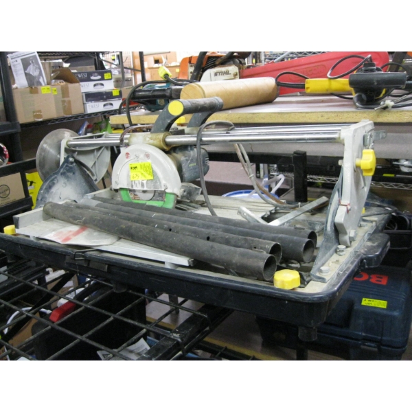 MASTERCRAFT SLIDING TILE SAW