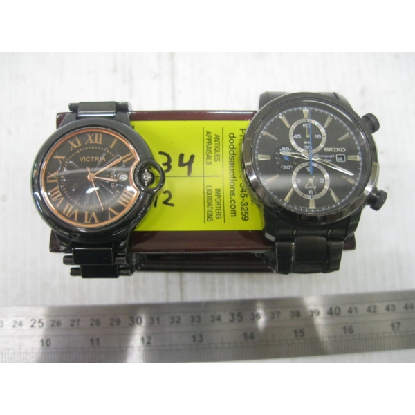 VICTRIA & SEIKO WATCHES