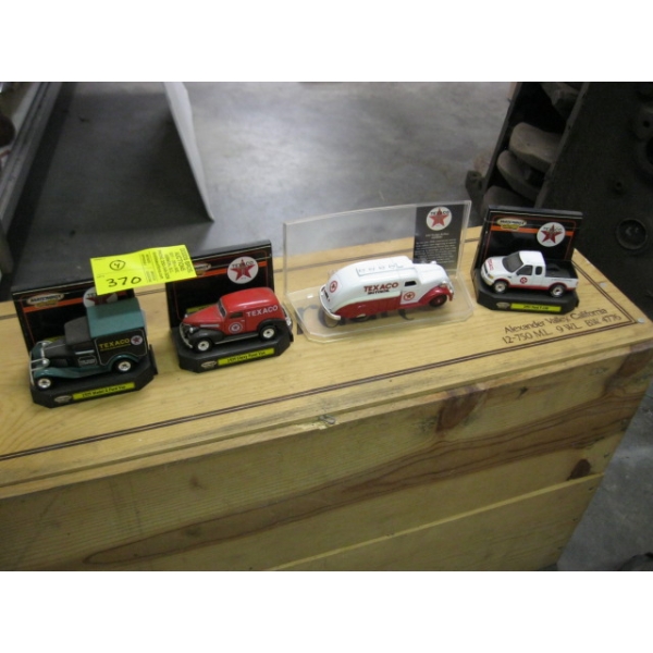 4 TEXACO TRUCKS
