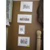 Image 1 : 4 SMALL FRAMED PRINTS