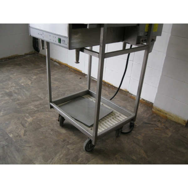 STAINLESS STEEL CART ON CASTORS