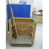 Image 1 : WOODEN CART ON CASTORS