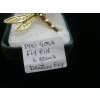 Image 6 : 14KT GOLD FLY PIN (DRAGON FLY) - 6G