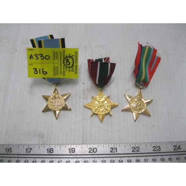3 MEDALS