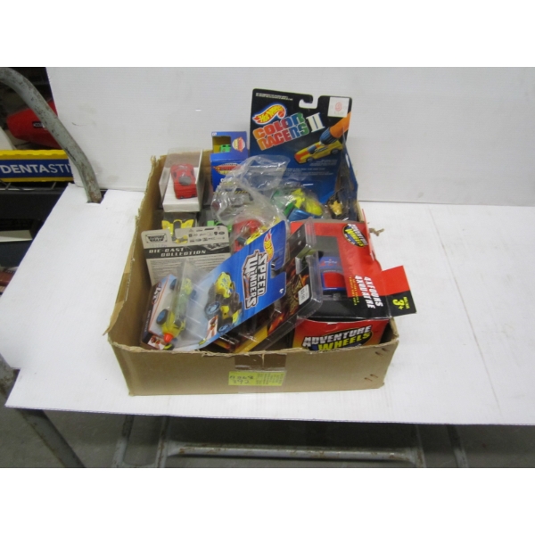ASST. NEW CARS - HOTWHEELS, ETC.