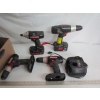Image 3 : BOX W/CRAFTSMAN RECHARGEABLE DRILLS & CHARGERS