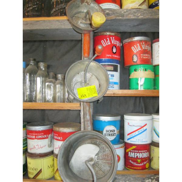 3 METAL SIEVES