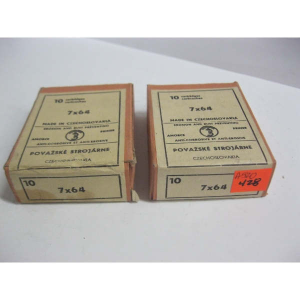 7X64 POVAZSKE STROJARNE, CZECHOSLOVAKIA|2X10 CARTRIDGES