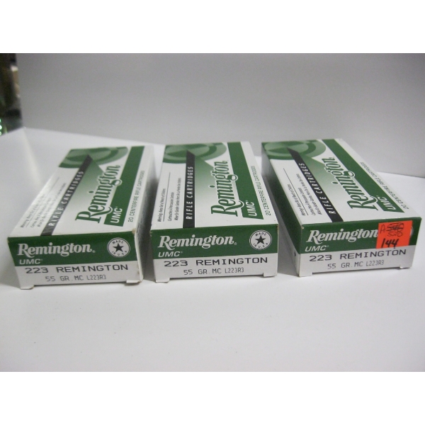 REMINGTON .223 REM 55GRS|3X20 CENTERFIRE RIFLE CARTRIDGES