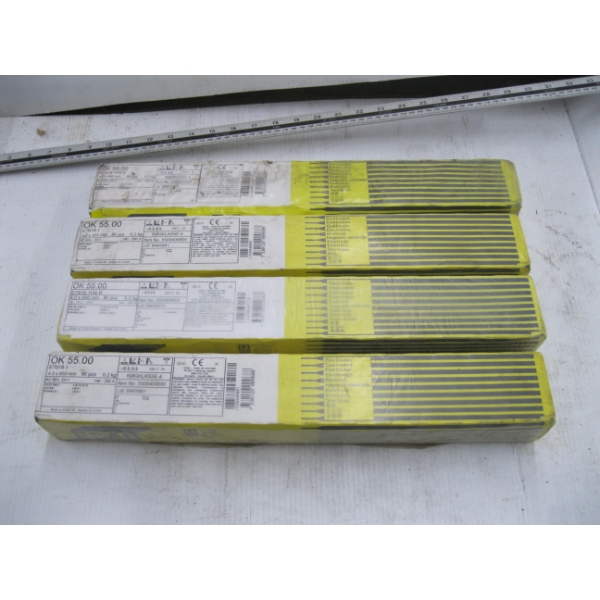 3+ BOXES OF ESAB WELDING ROD - 7018