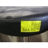 Image 2 : CHROME & BLACK STOOL W/FOOT REST