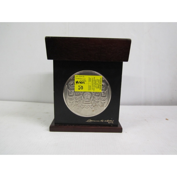 2012 CLARENCE WELLS WOODEN BOX