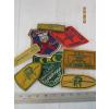 Image 3 : ROOTS SHOULDER BAG, OSTRICH LEATHER CONTAINER & A MARKSMAN BADGES