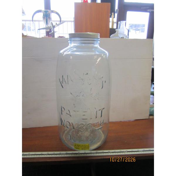 LG. MASON JAR