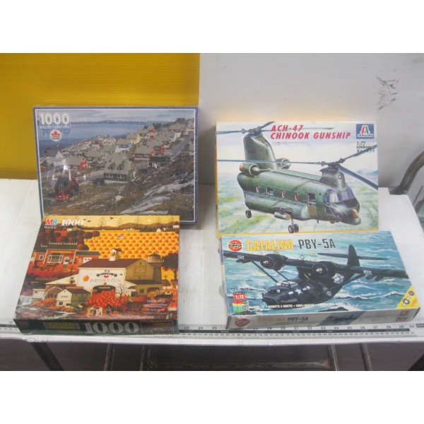 3 MODELS & A PUZZLE