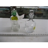 Image 1 : CRYSTAL DECANTER & A 3 PILLAR SPIRIT DECANTER 