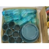 Image 2 : 2 BOXES OF MISC. PLASTICWARE - PLATES, GLASSES, ETC.