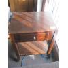 Image 2 : MATCHING PAIR OF SINGLE DRAWER END TABLES