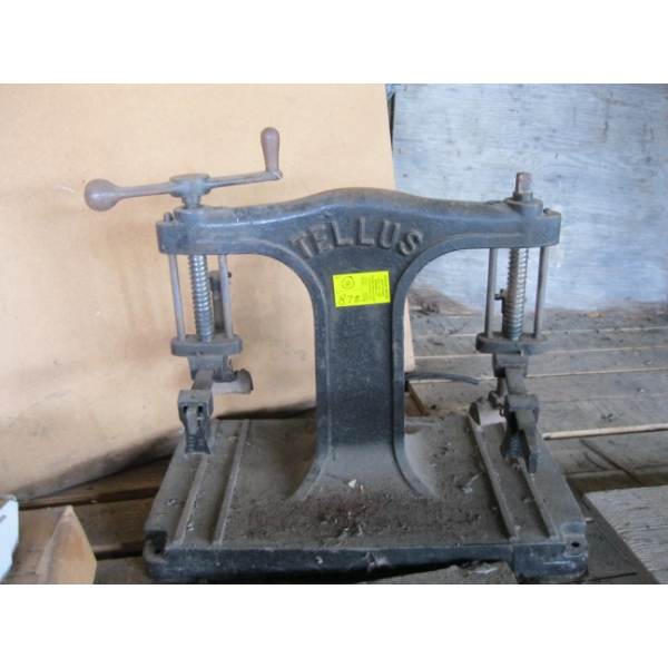 BOOK BINDING PRESS & A TELLUS BOOK BINDER