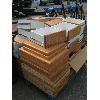 Image 2 : LG. PALLET LOAD OF ASST. OAK END TABLE TOPS, DRAWERS, ETC.