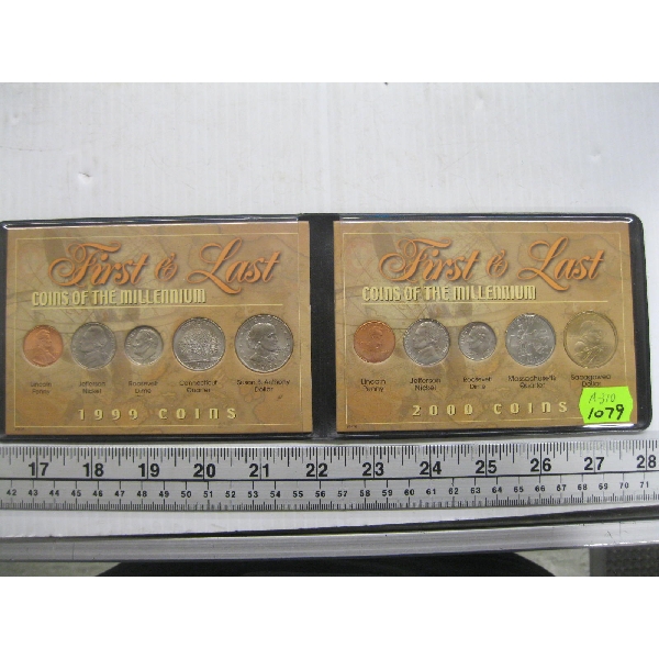 FIRST & LAST COINS OF THE MILLENIUM SET