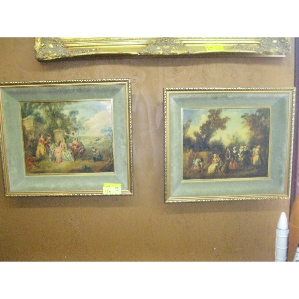 PAIR OF MATCHING FRAMED PRINTS