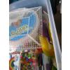 Image 5 : 5 SM. BINS OF ASST. CRAFTING ITEMS, SEWING SUPPLIES, ETC.