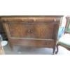 Image 2 : 3 DRAWER 2 DOOR OAK MIRROR BACK SIDEBOARD