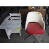 Image 1 : SWIVEL CHAIR & ANTIQUE STUDENT DESK