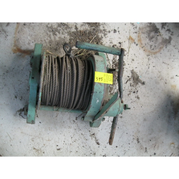 HAND CRANK CABLE WINCH
