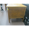 Image 7 : 4 DRAWER OAK OFFICE DESK